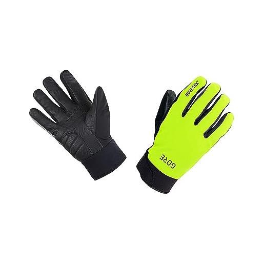 GORE WEAR c5 guanti termici gore-tex, 8, giallo neon/nero