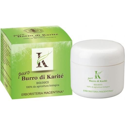 Erboristeria Magentina karite' 50 ml puro burro biologico