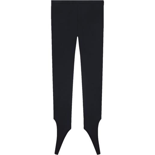 Courrèges leggings capri - nero