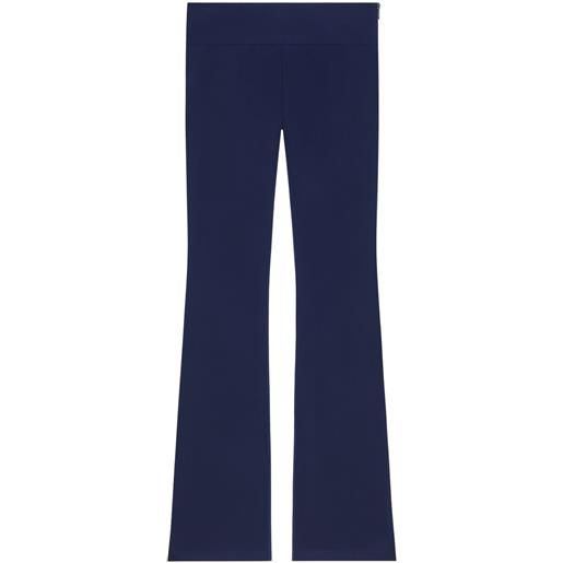 Courrèges pantaloni sportivi scuba - blu