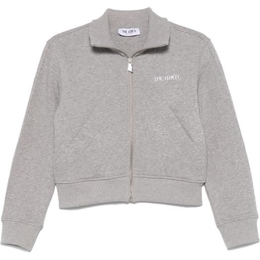 The Attico felpa con applicazione - grigio