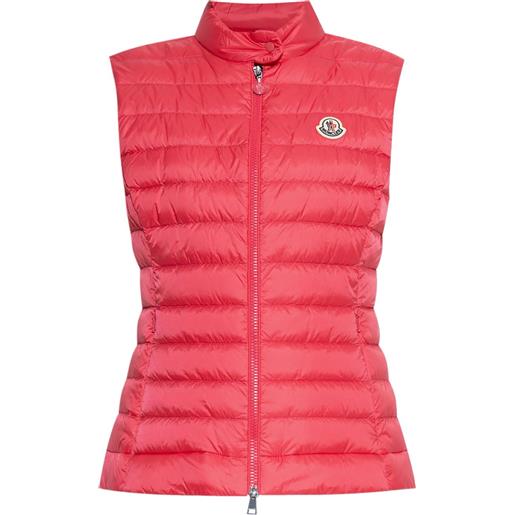 Moncler gilet liane - rosso