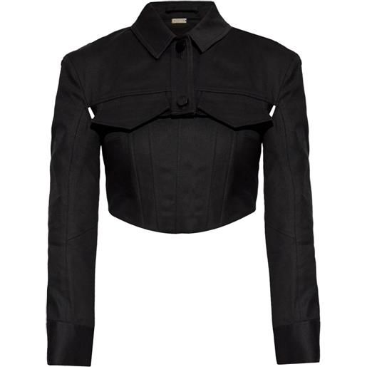 Cult Gaia blusa con dettaglio cut-out - nero