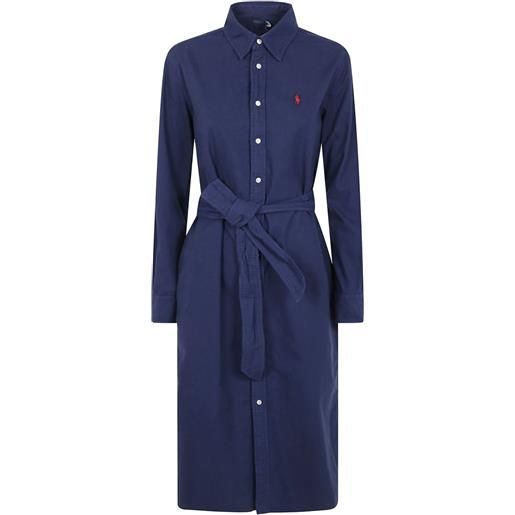 Polo Ralph Lauren chemisier polo pony - blu