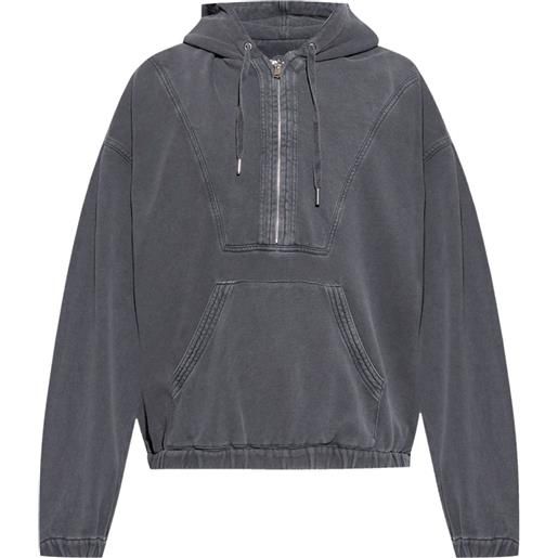 MARANT felpa con cappuccio yanis - grigio