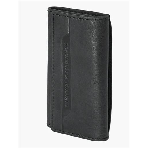 Aeronautica Militare portachiavi 6 ganci in pelle Aeronautica Militare linea moon colore nero am 237