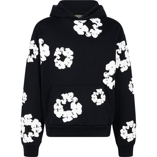 Denim Tears felpa con cappuccio - nero