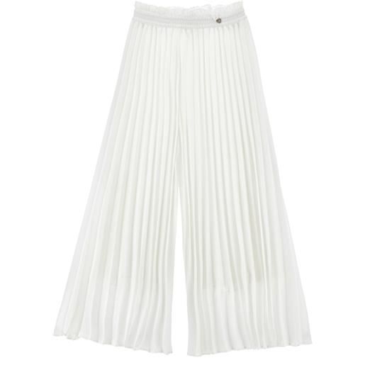 Monnalisa pantaloni cocktail plissettati