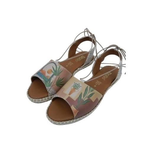 DOGO hazel, sandali donna, multicolore, 36 eu