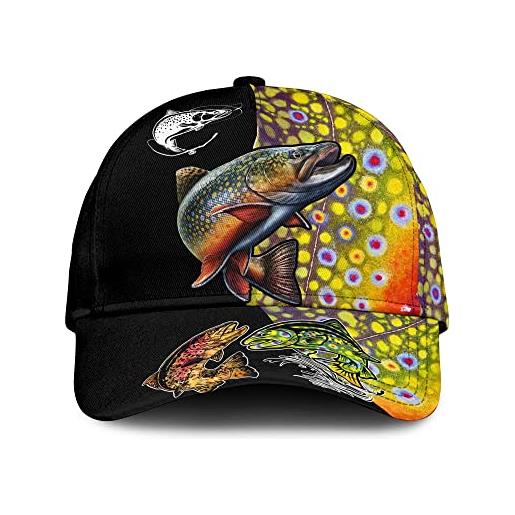 167 donna uomini golf cappellino amanti della pesca alla trota cappellini da baseball cappello da sole traspirante cappellino visiera per viaggi estivo caccia
