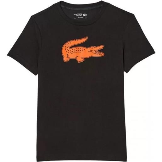 Lacoste maglietta Lacoste sport traspirabile nero