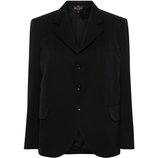 Comme Des Garçons blazer monopetto - nero