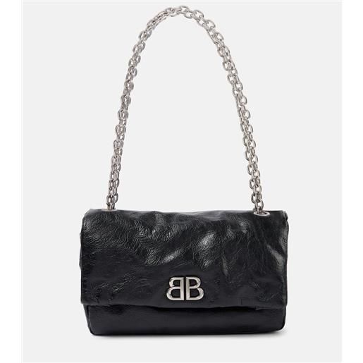 Balenciaga borsa a spalla monaco medium in pelle