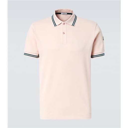 Moncler polo in piquã© di cotone