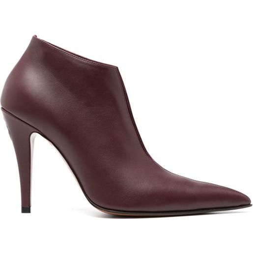 Alexander McQueen pumps birdee 115mm - rosso