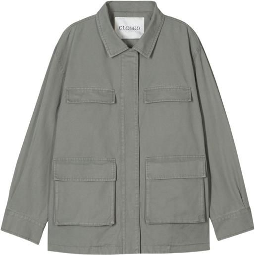 Closed giacca leggera in cotone - verde