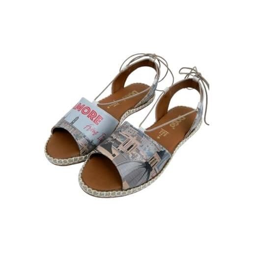DOGO hazel, sandali donna, multicolore, 36 eu