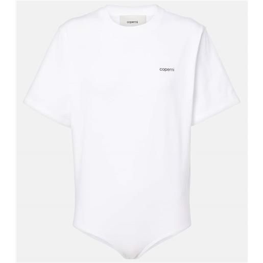 Coperni body in cotone con logo