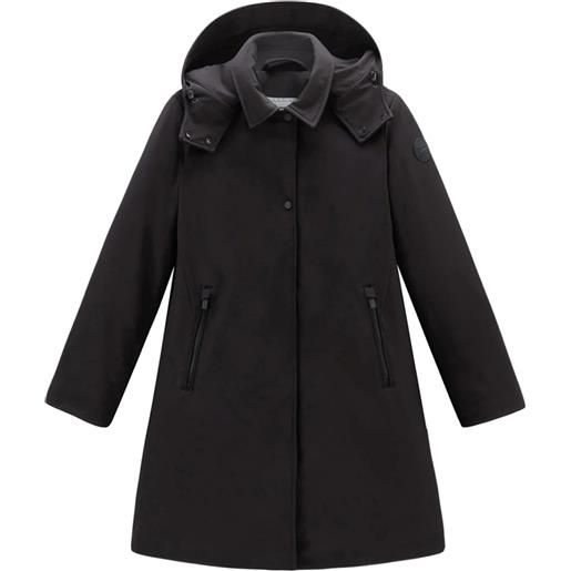WOOLRICH firth down hooded trench