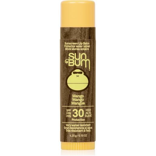 SUN BUM spf30 sunscreen lip balm - mango 4.25g - stick solare alta prot. 