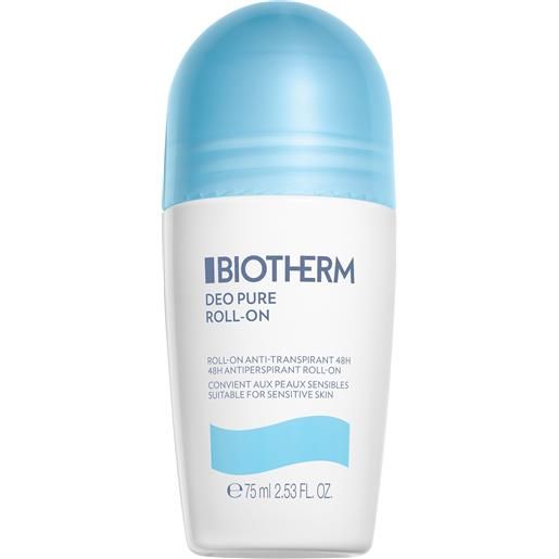 Biotherm deo pure roll-on 75ml - deodorante roll-on