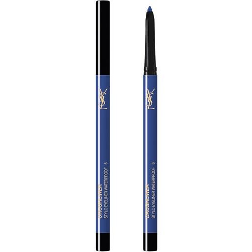 Yves Saint Laurent crushliner 6 blue enigmatique - matita occhi