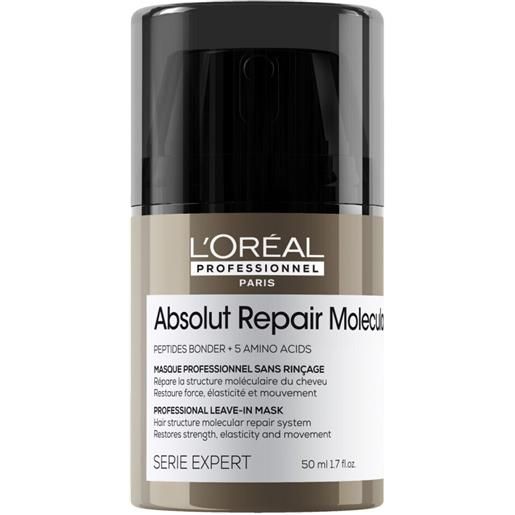 L'Oréal Professionnel absolut repair molecular leave-in mask 50ml - crema capelli