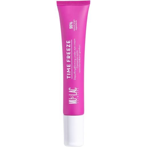Mulac skin care time freeze contorno occhi rassodante & anti gonfiori 15ml - contorno occhi antirughe