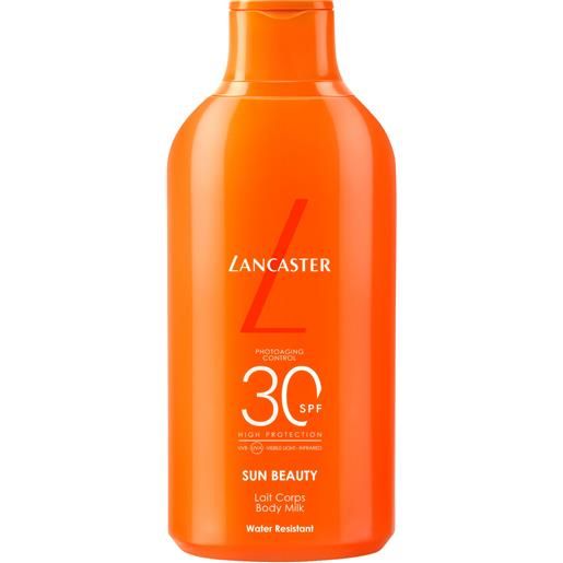 Lancaster body milk spf30 400ml - latte solare corpo alta prot. 
