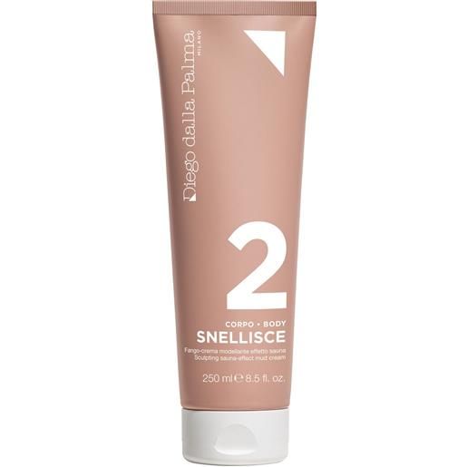 Diego Dalla Palma 2. Snellisce - fango-crema modellante effetto sauna 250ml - fango anticellulite
