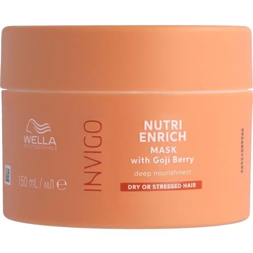 Wella Professionals invigo nutri enrich deep nourishing mask 150ml - maschera nutriente capelli