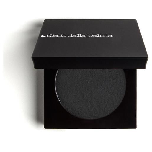 Diego Dalla Palma polvere compatta per occhi opaca 159 total black - ombretto compatto