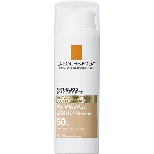 LA ROCHE-POSAY age correct tinted crema solare colorata trattamento foto-correttivo spf 50 50ml - solare viso alta prot. 