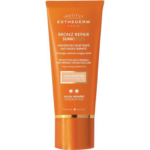 INSTITUT ESTHEDERM bronz repair sunkissed - sole moderato 50ml - solare viso media prot. 