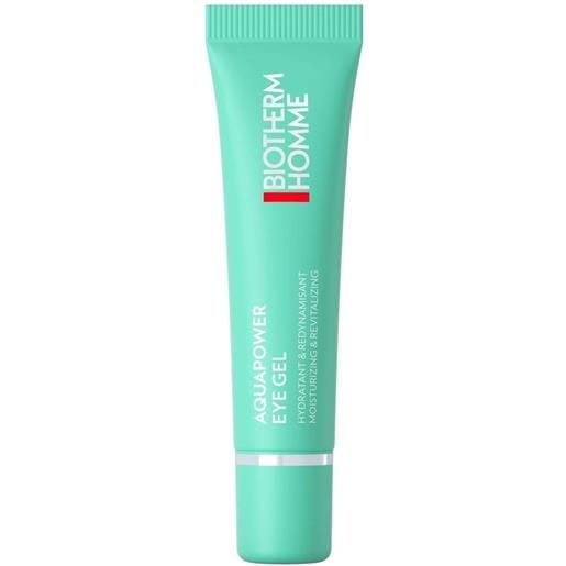 Biotherm homme aquapower eye 15ml uomo - tratt. Anti borse e occhiaie