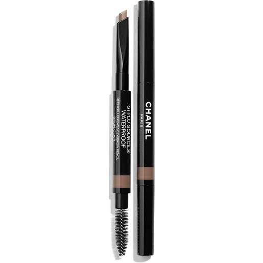 CHANEL stylo sourcils waterproof 808 brun clair - matita sopracciglia