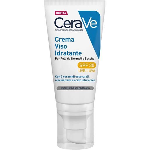 CERAVE idratanti crema viso idratante spf30 50ml - crema viso giorno idratante