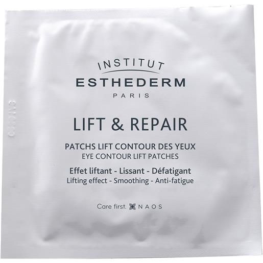 INSTITUT ESTHEDERM lift&repair patch lift contour des yeux 10x3ml - contorno occhi antirughe