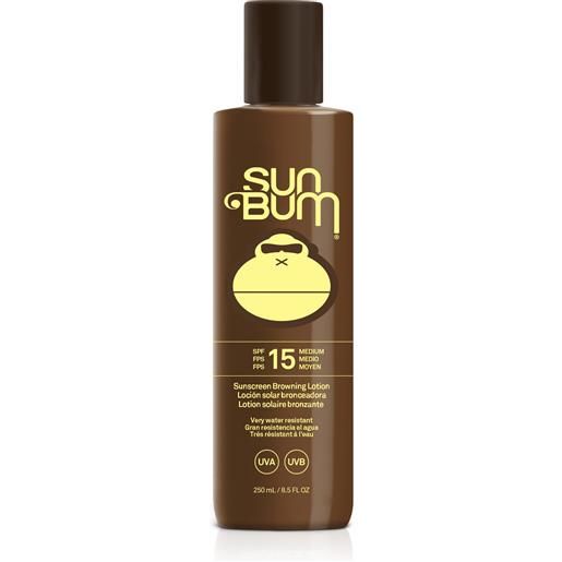 SUN BUM spf15 browning lotion 250ml - latte solare corpo media prot. 