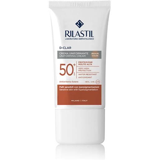 Rilastil d-clar spf50+ 40ml - solare viso alta prot. 