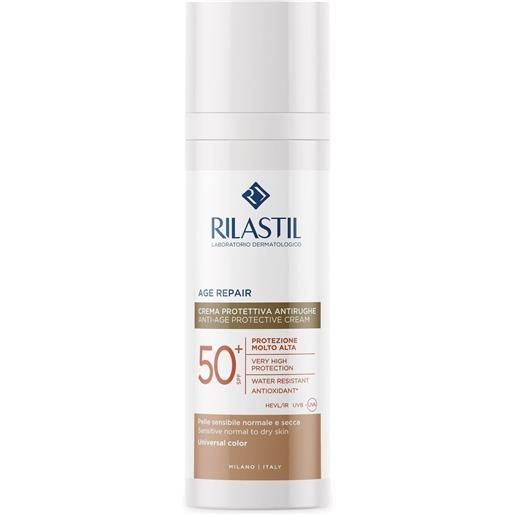 Rilastil age repair crema spf50+ universal color 50ml - solare viso alta prot. 