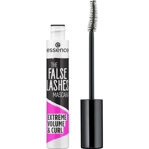essence the false lashes extreme volume & curl mascara nero 10ml - mascara
