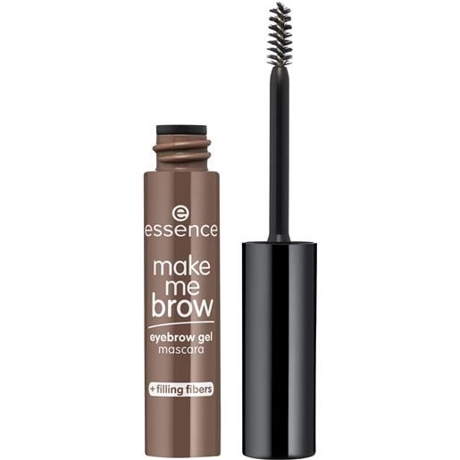 essence make me brow gel mascara sopracciglia 02-browny brows 3,8ml - gel e mascara sopracciglia