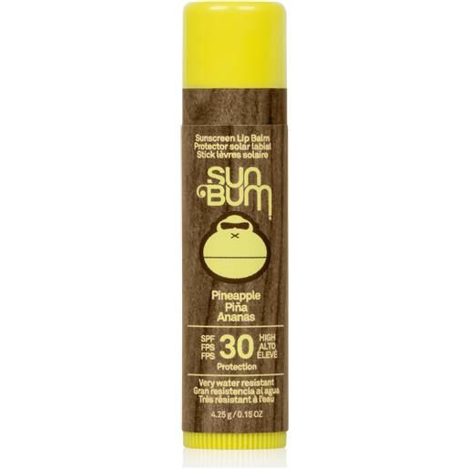 SUN BUM spf30 sunscreen lip balm - pineapple 4.25g - stick solare alta prot. 