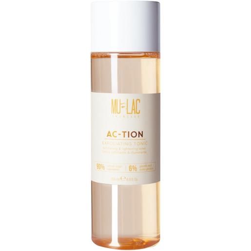 Mulac skin care ac-tion exfoliating tonic 200ml - tonico viso