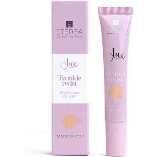 Eterea Cosmesi Naturale lux twinkle twist contorno occhi tonalizzante 6ml - contorno occhi idratante