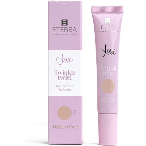 Eterea Cosmesi Naturale lux twinkle twist contorno occhi tonalizzante 6ml - contorno occhi idratante