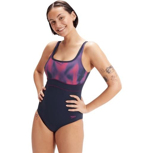 SPEEDO womens shaping contoureclipse printed 1 piece costume intero da donna