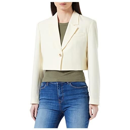 JACK & JONES jjxx jxmary cropped blazer sn, nero, l donna
