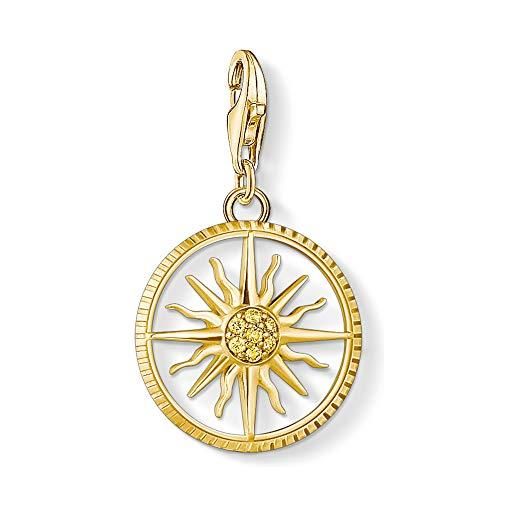 OHAYOO Collana Yin Yang Amicizia – Ciondolo Sole E Luna – Argento 925 E Placcato Nero – 45 Cm – Coppia